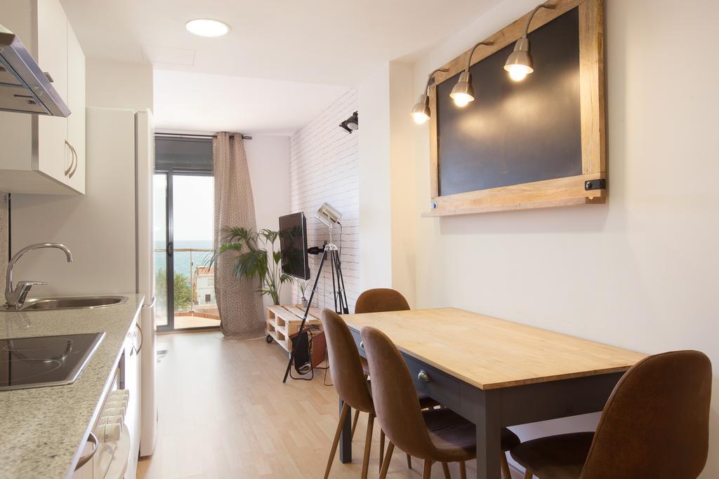 Apartment Beach Front Canet Canet De Mar Esterno foto